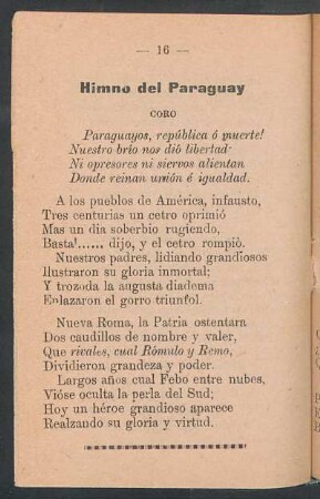 Himno del Paraguay