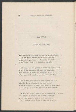 La voz