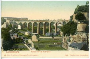 Luxemburg. Vallee de la Petrusse