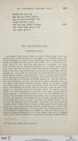 VII. Abenteuer: Lunetens Haft