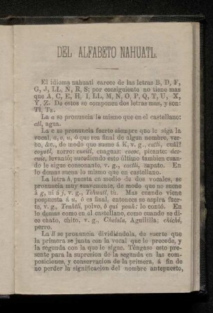 Del alfabeto nahuatl.