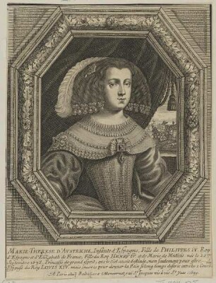 Bildnis der Marie-Therese d'Avstriche