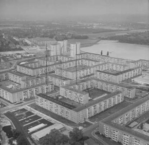 Neubaugebiet in Dresden-Leuben : Blickrichtung Nordwesten