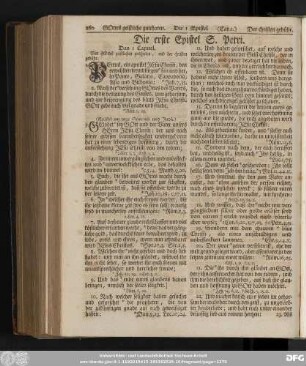 Die erste Epistel S. Petri.