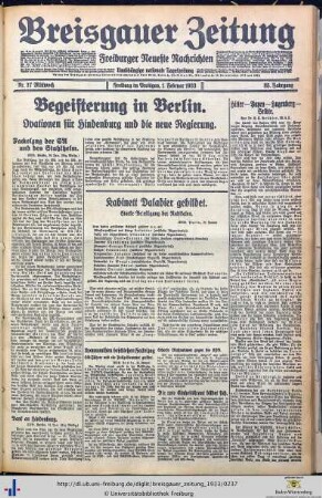 Nr. 27-51 (Februar 1933)