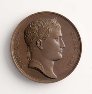 Medaille Napoleons auf den Frieden von Wien 1809