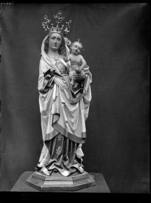 Kloster Lichtental Klosterkirche Altarfigur Heilige Margaretha (1496)