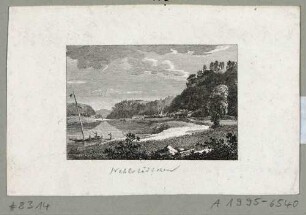 Das Elbtal bei Wehlstädtel (Stadt Wehlen) in der Sächsischen Schweiz
