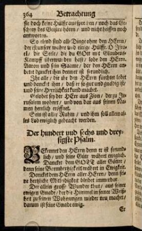 364-374, Der CXXXVI. - CXXXIX. Psalm