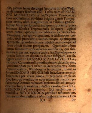De nobilibus Pomeranis, qui litterarum quam armorum gloria excellere maluerunt : [progr.]