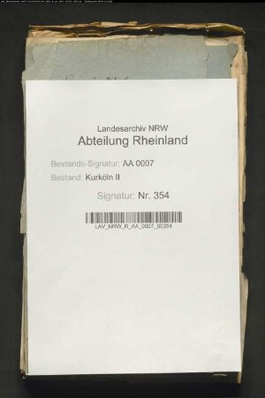 Ausgabenbelege der Nachlasskommission Maximilian Friedrichs: Nr. 481-540