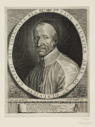 Paul Beurrier abbé de Sainte Genevieve general des chanoines réguliers
