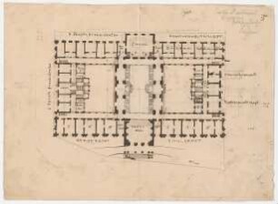 Thiersch, Friedrich von; Leipzig (Sachsen); Reichsgericht - Grundriss EG