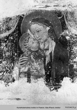 Madonna mit Kind umgeben von Heiligen