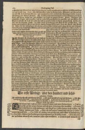 ... über den hundert und sechszehenden Psalm
