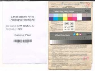 Entnazifizierung Paul Koenen , geb. 28.05.1883 (Landgerichtsdirektor)