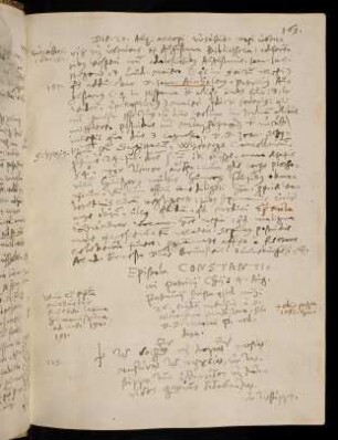 163-168, Griechischer Briefwechsel mit Konstantinopel