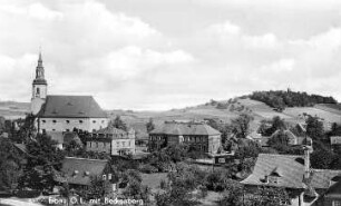 Eibau. Blick zum Beckenberg, Ansichtskarte