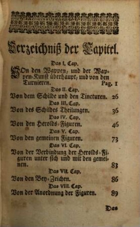 Vollständige Wappen-Kunst nebst der Blasonirung des Culmbachischen Wappens