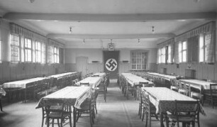 Ort unbekannt Speisesaal NS-Propaganda
