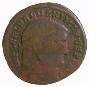 Münze, Follis, 308 - 310