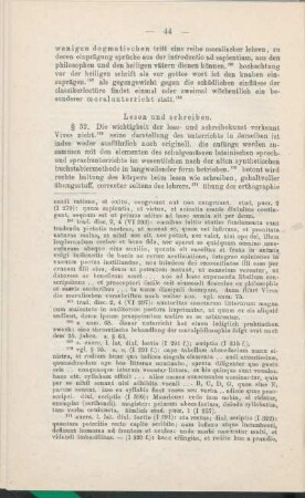 Lesen und schreiben.