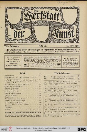 Heft 37 (14. Juni 1909)