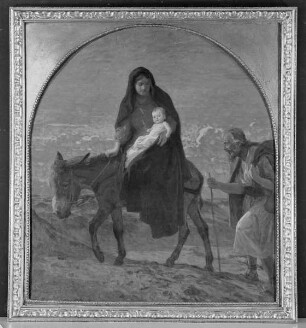 Die heilige Familie auf der Flucht nach Ägypten