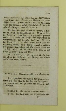 Die wichtigsten Naturerzeugnisse des Erdbodens