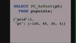 LIDAR In PostgreSQL With Pointcloud