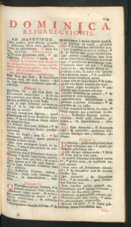 Dominica Resurrectionis