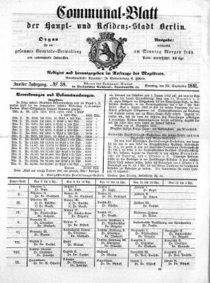 1861,38: No. 38, 22. September 1861