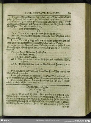 Dominica Rogate. Joh. XVI. 23 - 30.