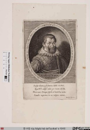 Bildnis Johann Georg I., Kurfürst von Sachsen (reg. 1611-56)