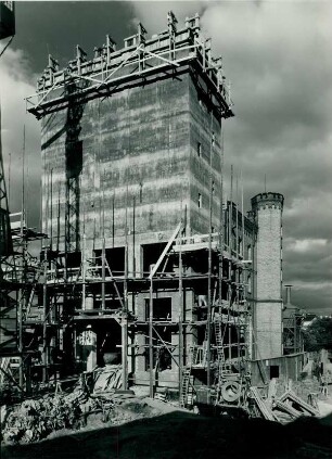 Silo Bodenstein bei Magdeburg, Deutschland, 1938