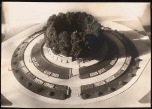 Reichskanzlerplatz, Berlin-Charlottenburg: Reichskanzlerplatz (Modell)