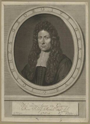Bildnis des Ioannes Georgivs Graevivs
