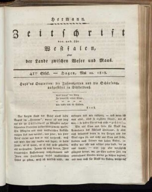 41tes. Stück. - 60tes. Stück.