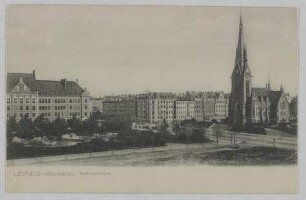 Leipzig-Südviertel. Andreaskirche