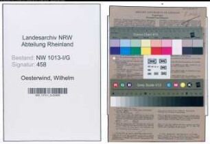 Entnazifizierung Wilhelm Oesterwind , geb. 13.07.1904 (Schiffsfuehrer)