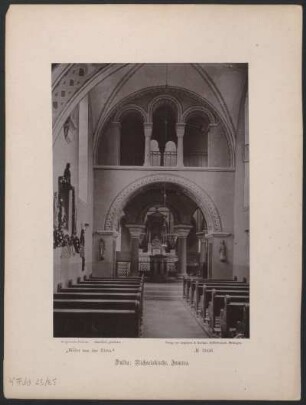 Fulda: Michaelskirche, Inneres.