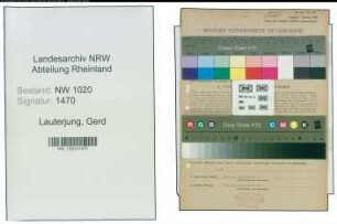 Entnazifizierung Gerd Lauterjung , geb. 13.06.1902 (Kaufmaennischer Angestellter)