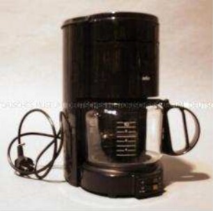 Elektrische Kaffeemaschine Braun 4089, mit Kaffeekanne