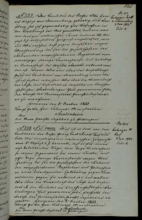 Betragen des Kandidaten von Dannenberg.
