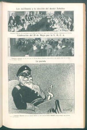 Celebración del 25 de mayo por la Y. M. C. A.