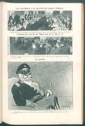 Celebración del 25 de mayo por la Y. M. C. A.