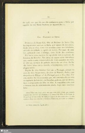 X Cid-Francisco De Sousa