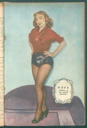 Nora (vedette de las revistas porteñas) - [Fotografía]