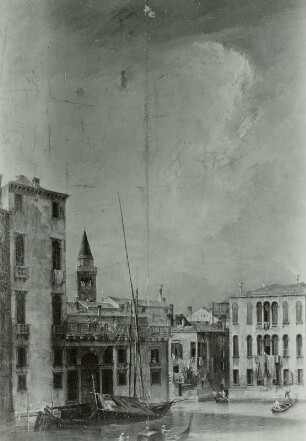 Der Canal Grande in Venedig mit der Rialtobrücke