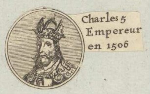 Bildnis von Charles 5., Kaiser des Römisch-Deutschen Reiches